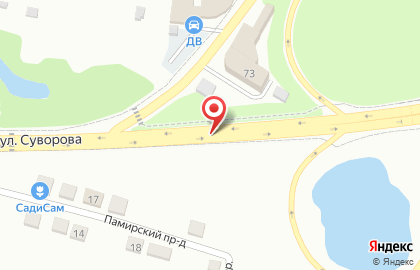 Автокомплекс ДВ на карте