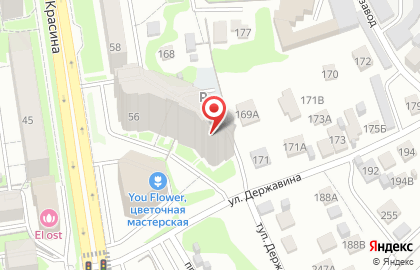 Ногтевая студия For You на проспекте Дзержинского на карте