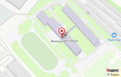 Московский авиационный институт на метро Ховрино на карте