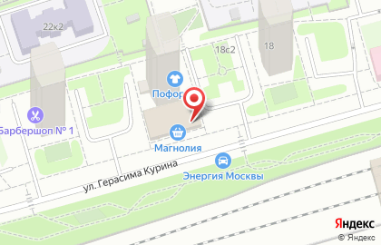 Магазин нижнего белья в Москве на карте