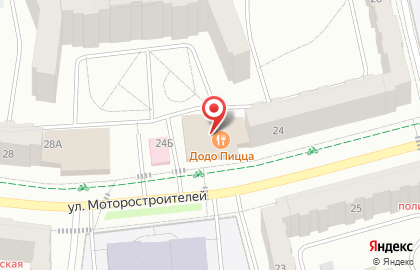 Страховая компания СберСтрахование на улице Моторостроителей на карте