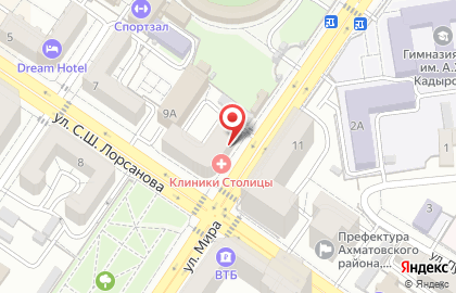 Медицинский центр СклифЛаб в Грозном на карте