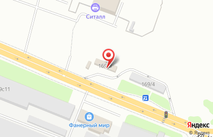 Продуктовый магазин в Красноярске на карте