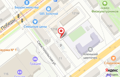 Автостоянка в Самаре на карте