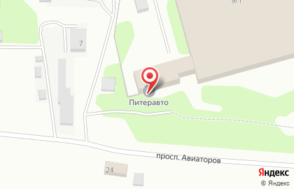 Патп-4 на проспекте Авиаторов на карте