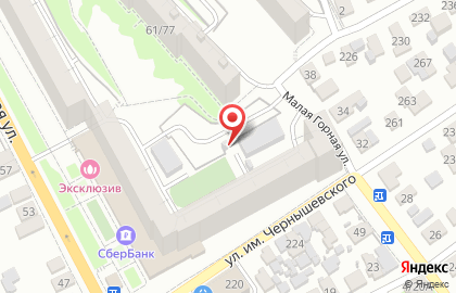 Автостоянка в Саратове на карте