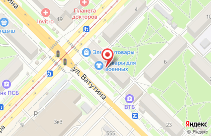 Магазин Брюкке в Новосибирске на карте