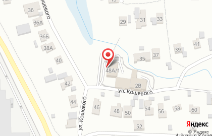 ВВР на улице Кошевого на карте