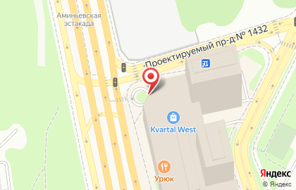 Ресторан быстрого питания KFC на Славянском бульваре на карте