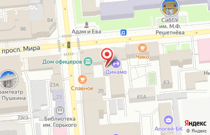 Собител на карте