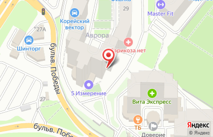 Детский Монтессори-центр Алиса на улице Антонова-Овсеенко на карте