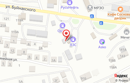 Октан в Избербаше на карте