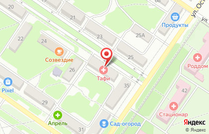 Медицинская лаборатория ТАФИ-Диагностика во Владивостоке на карте