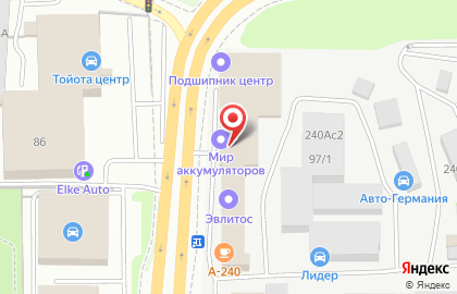 Магазин Аккумуляторные центры Мир аккумуляторов на проспекте Фрунзе на карте