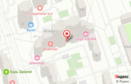 Спа салон Yoga Thai Spa на карте