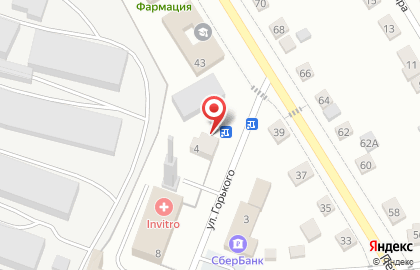 Магазин Астра на улице Горького на карте