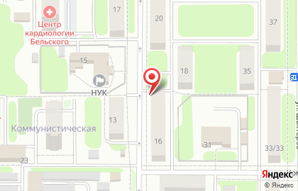 Мини-маркет Комета в Новомосковске на карте