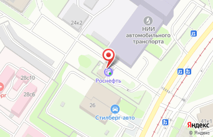 Технический центр Роснефть на улице Героев Панфиловцев на карте
