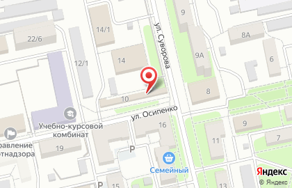 Мастерская по изготовлению памятников в Левобережном районе на карте