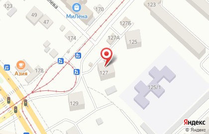 Парикмахерская Малина в Барнауле на карте