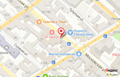 Зоомагазин Котопёс на Московской улице на карте