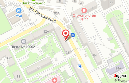 СберБанк России на улице Писемского на карте