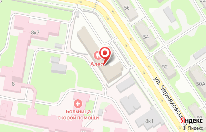 Медицинский центр Аксон в Нижнем Новгороде на карте