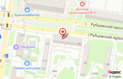 Детская библиотека №2 в Рубцовске на карте