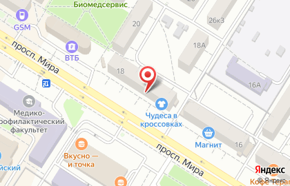 Фирменный салон шкафов-купе и кухни КомандорЦентр.рф на проспекте Мира на карте