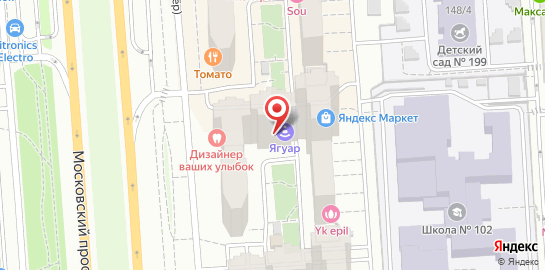 Образовательный центр для детей и взрослых Детвора на Московском проспекте на карте