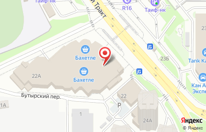 Интерьерная лавка на Оренбургском тракте на карте
