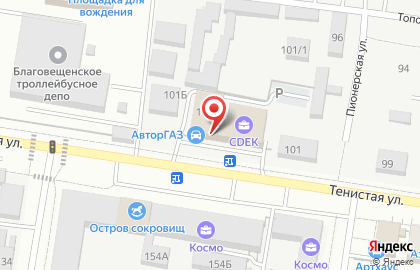 Компания по ремонту офисных кресел Krefix на Тенистой улице на карте