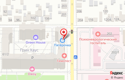 Фирменный магазин Крафт в Центральном районе на карте