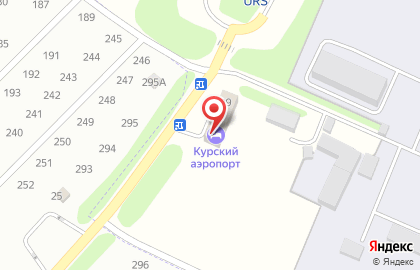 Гостиница Курский аэропорт на карте