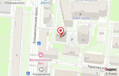 Фабрика Оценки агентство по оценке собственности в Красногвардейском районе на карте
