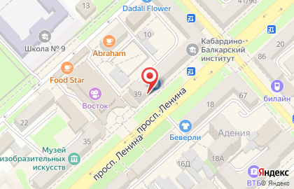Магазин обуви Belwest на проспекте Ленина на карте