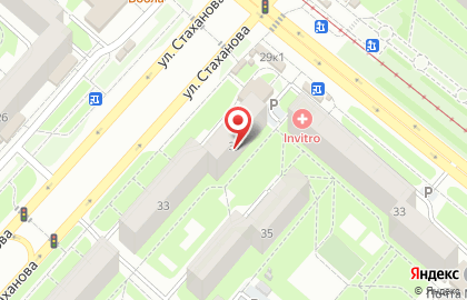 Магазин Элика в Октябрьском районе на карте