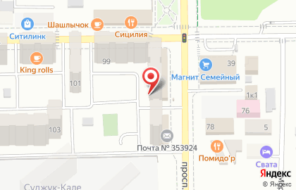 Центр детского развития Мэри Поппинс на проспекте Ленина на карте