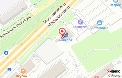 Шиномонтажная мастерская на Московском шоссе, 15л на карте