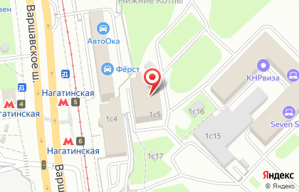 Циклевка пола в Москве на Нагатинской улице на карте