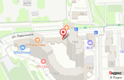 Пятерочка в Химках на карте