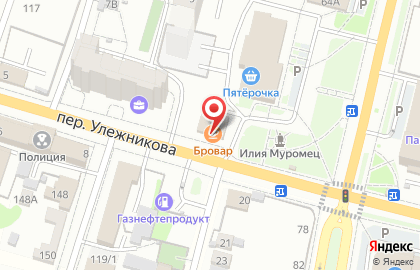 Гриль-бар Бровар на карте