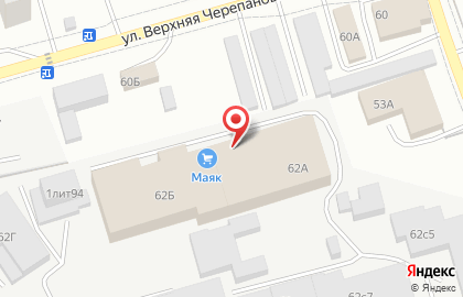 Магазин низких цен Светофор в Екатеринбурге на карте