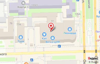 Салон оптики Carl Zeiss на улице Воровского на карте