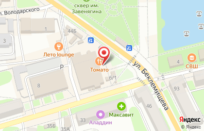 Банкомат СберБанк на Октябрьской улице, 6 в Узловой на карте