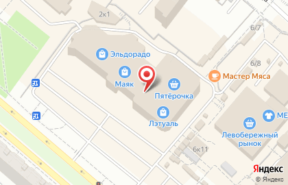 Магазин Мир часов на проспекте Комарова на карте