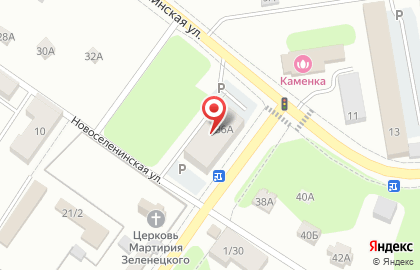 Супермаркет Пятёрочка, сеть супермаркетов на Новоселенинской улице на карте