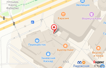 Бистро Шеф-Кебаб в Красногвардейском районе на карте