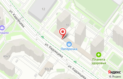 Супермаркет Магнит в Москве на карте