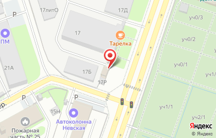 Охранная организация Невский Редут на карте
